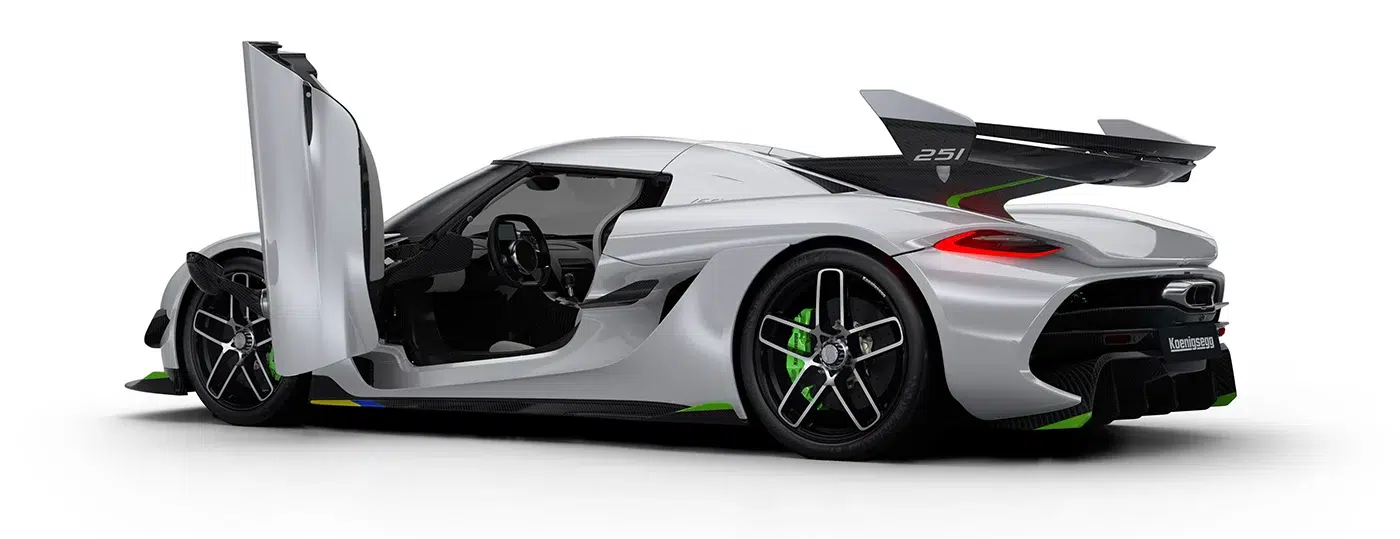 1600hp Koenigsegg Jesko 1600 Koenigsegg Jesko perspective-rear-open