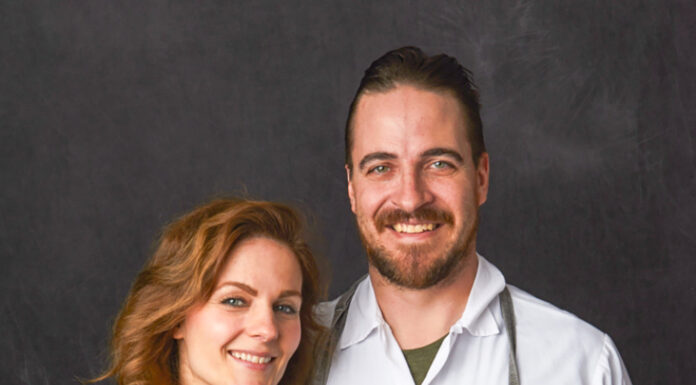 Cobble Hill Eatery & Dispensary Chef Andy Schumacher and his wife Carrie, owners of Cobble Hill Restaurant