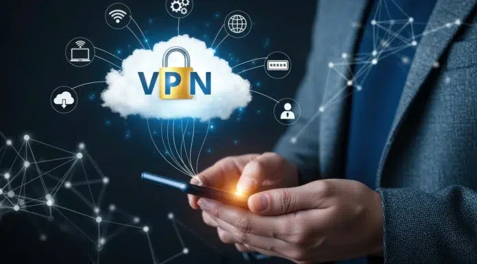 RDP vs VPN: What Are The Differences And Which Is Better A VPN System on your phone. Vecteezy-medium