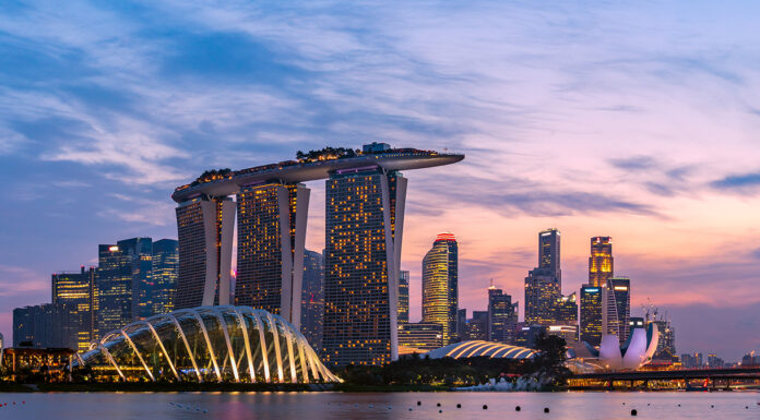 What is the Most Luxurious Casino in the World? Singapore Marina Bay Casino. Photo via adobe stock