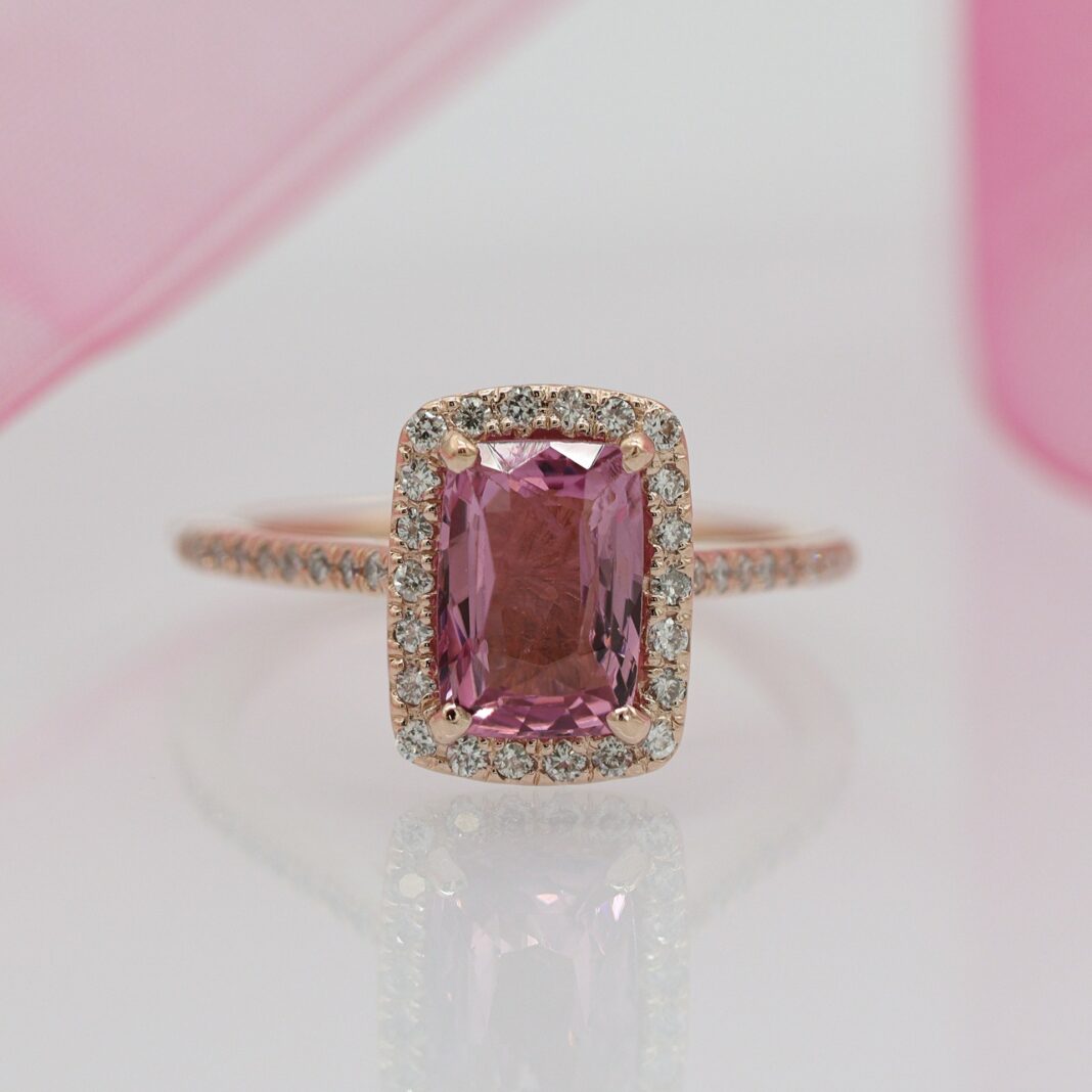 Pink Diamonds. Photo by Sabrianna via unsplash
