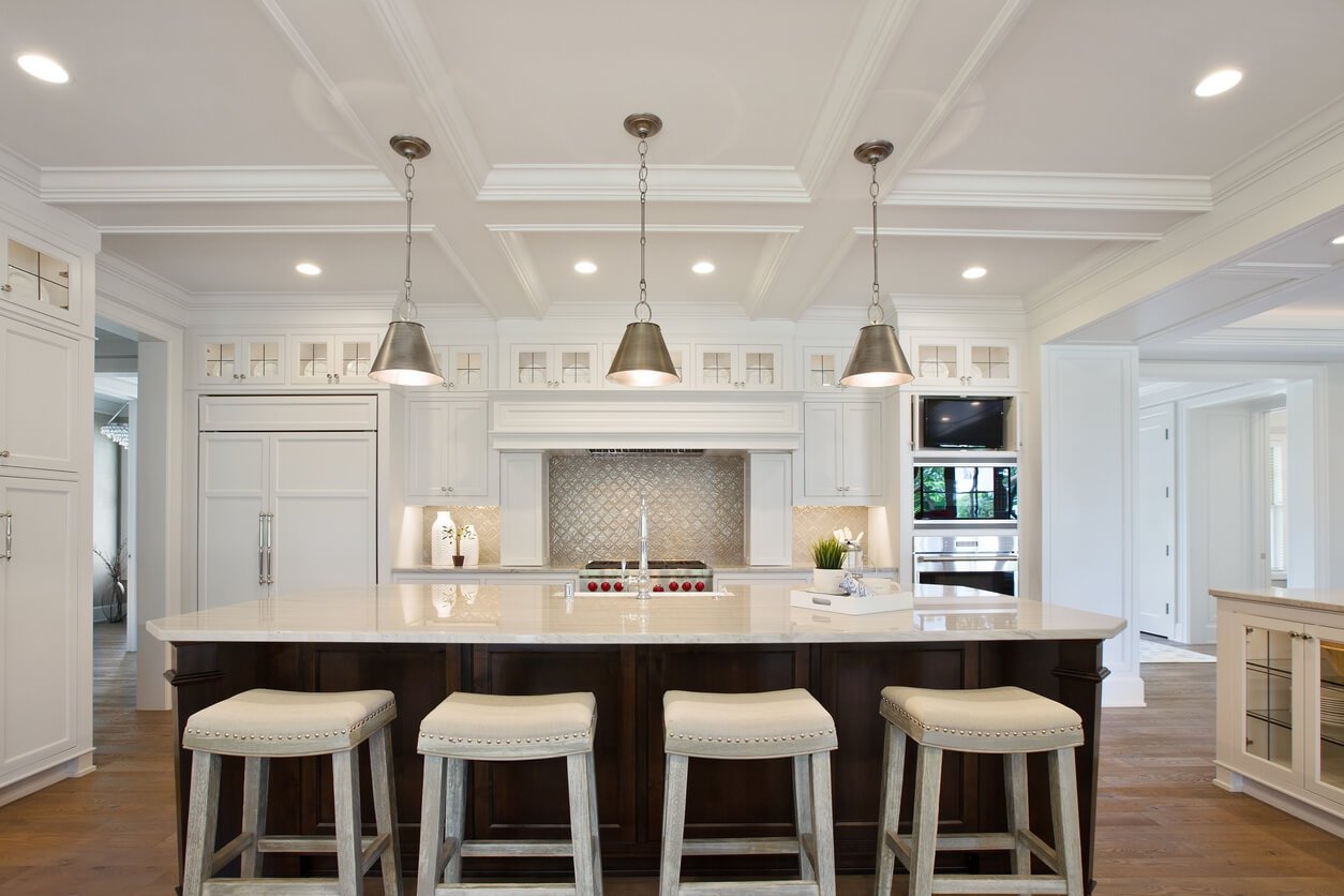 Kitchen Island Stools. Photo by PC Photography Kitchen Island Stools. Photo by PC Photography