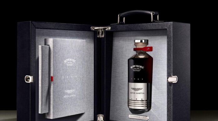 Can I Join You for a Drink, Mr. Bond? Bowmore Aston Martin