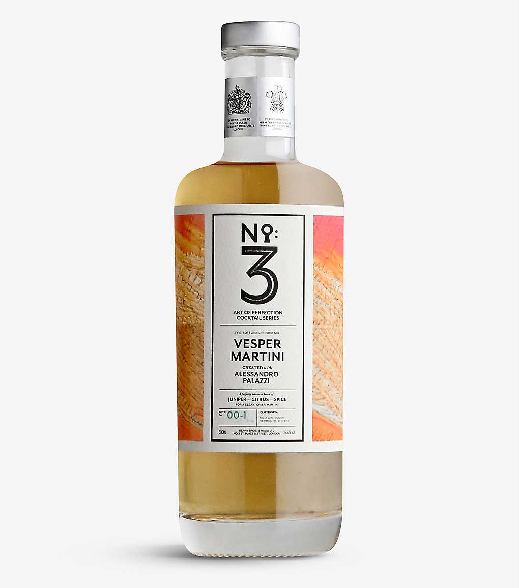 No 3 Vesper Martini, a James Bond drink No 3 Vesper Martini, a James Bond drink