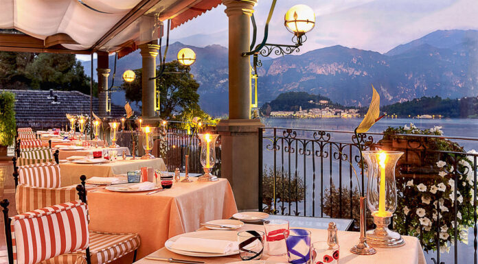 Como 1907 Launches Innovative Charity Auction for Once-In-A-Lifetime Travel Experience La Terrazza Gualtiero Marchesi restaurant, Lake Como