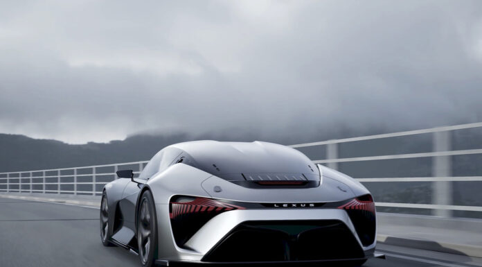 Lexus BEV Sport Concept is its LFA Supercar Successor Lexus BEV Sport Concept