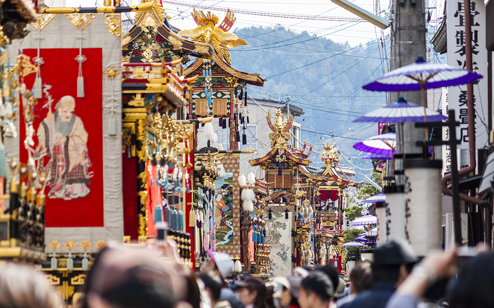 Takayama Spring Festival. Photo by PIXTA Takayama Spring Festival. Photo by PIXTA