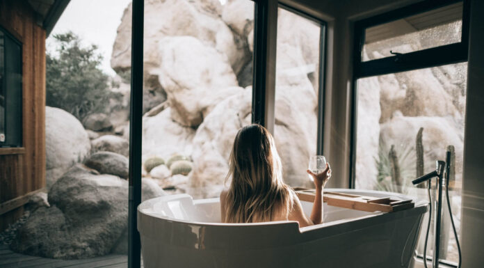 Doing These 6 Things Can Help You Feel More Relaxed taking a bath and relaxing