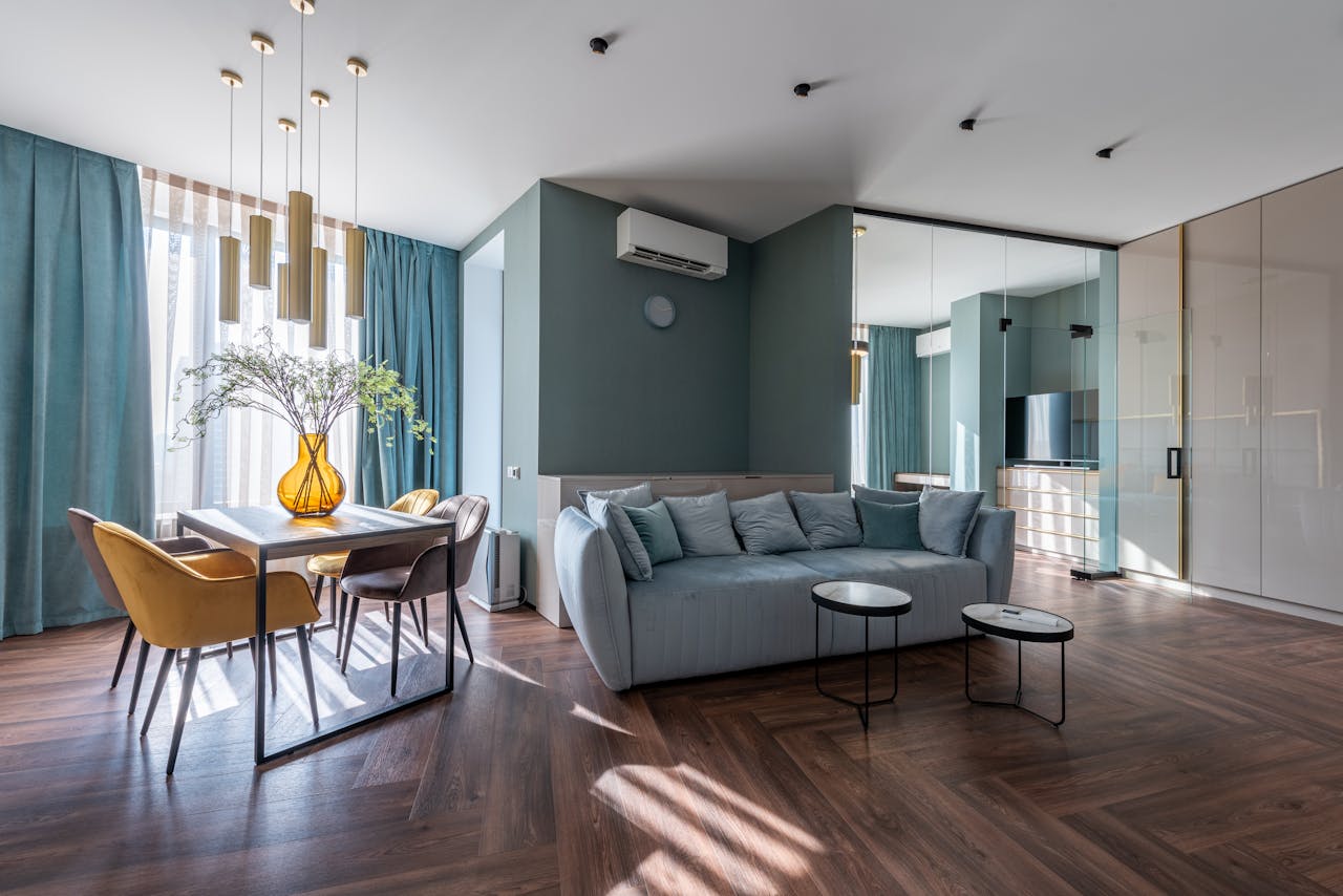 Air Conditioning in a room. Photo via pexels by heyho