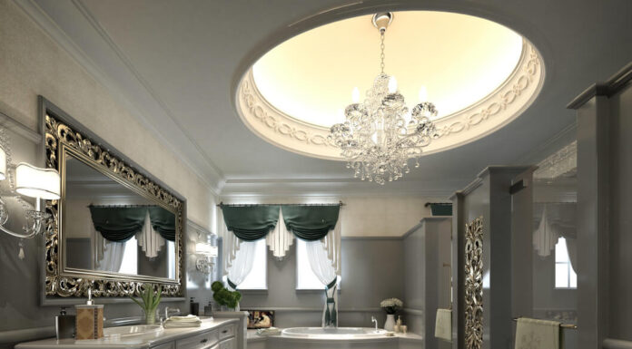 4 Stunning Lights To Illuminate Your Dream Home Chandelier lighting in bathroom