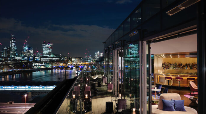 Inside The Iconic Sea Containers London Hotel Rooftop bar 12th Knot 8 at Sea Containers London Hotel