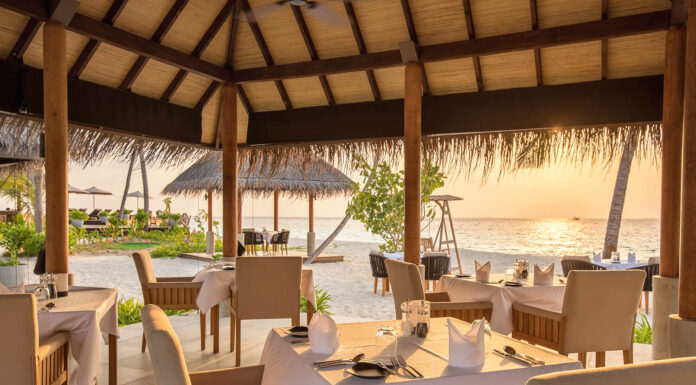 Interview with Mr. Ahmed Siaar, GM of Raakani Restaurant Sunset at Raakani Restaurant in the Maldives