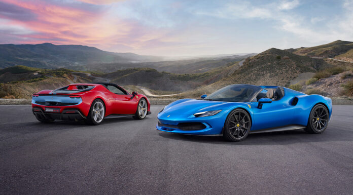 Ferrari 296 GTS is the First 6-cylinder Mid-Rear-Engined Two-Seater Berlinetta Spider Ferrari 296 GTS and Assetto Fiorano