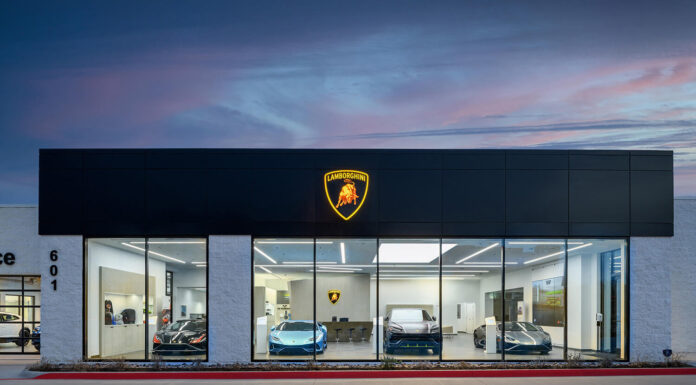 Lamborghini’s Gorgeous New Showroom is the Jewel of Dallas Lamborghini Dallas showroom
