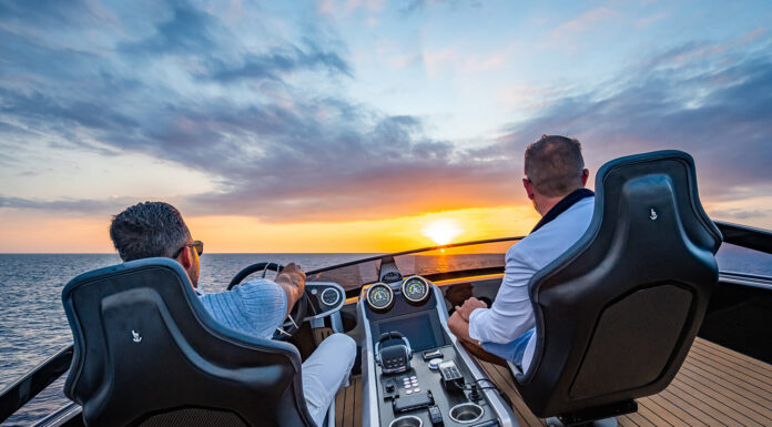 Sunseeker 65 Sport Yacht is akin to driving a Sports Car Sunseeker 65 Sport Yacht driven by two enthusiast owners