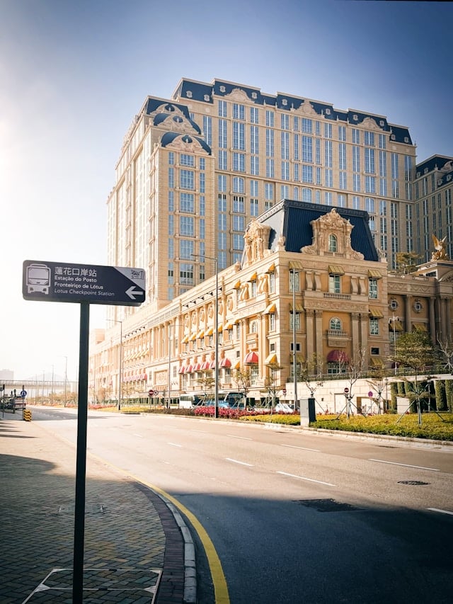 The Venetian Macao Resort Hotel Casino. Photo by Jason Yuen on unsplash