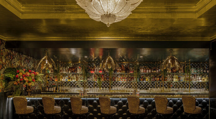 Dirty French Steakhouse comes to Brickell, Miami, with its Parisian Flair The bar at the Dirty French Steakhouse, Miami Brickell