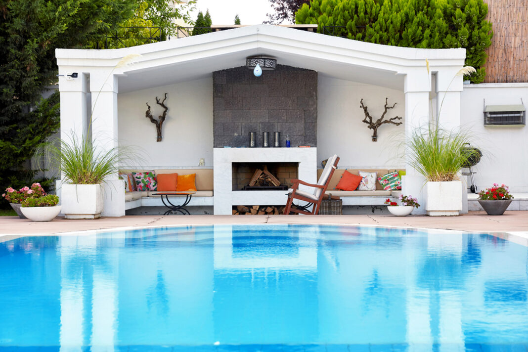 Perfect backyard for a party