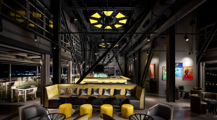 The Wondrous JW Marriott Savannah Plant Riverside District Electric Moon Rooftop Lounge