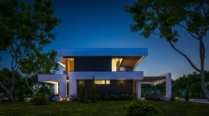 Useful Tips for Making Your Home Feel More Luxurious Neighborhood with Luxurious homes. Photo via adobe