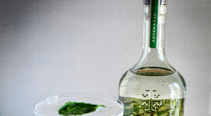 The Lime Basil Mezcal Cocktail The Lime Basil Mezcal Cocktail