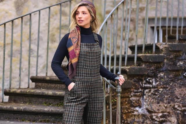 House of Bruar Tweed Dungarees