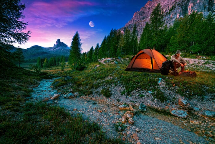 Wild Camping Holiday in the Woods
