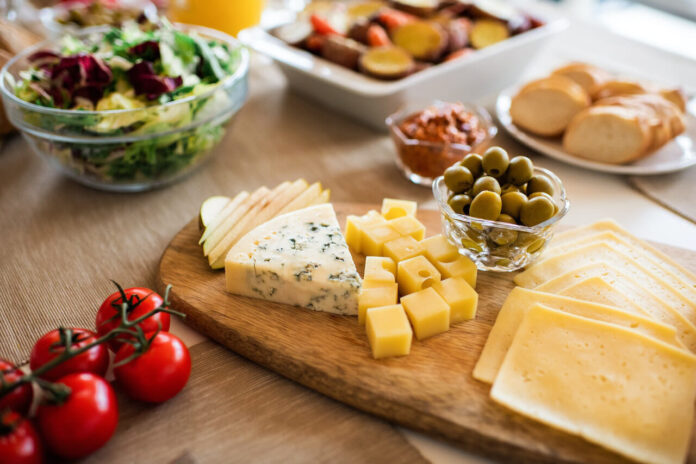 Cheese cuts and other cheese dishes. Courtesy of Alexy Almond