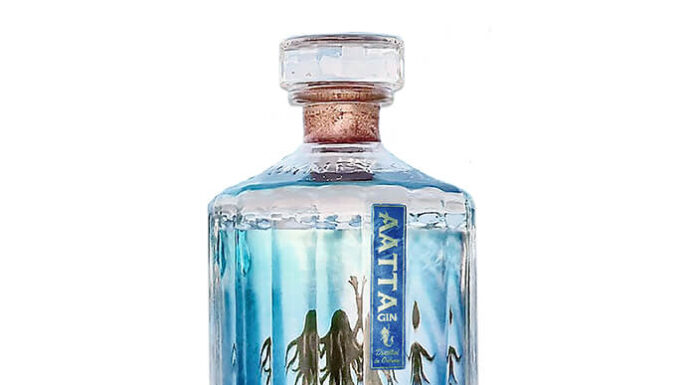 World’s Gins and World Travel Aatta Gin Bottle