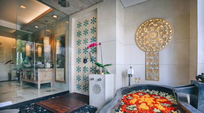 Kuwarasan A Pramana Experience: A Luxury Haven for Wellness in Bali villa bathroom, Kuwarasan A Pramana Experience