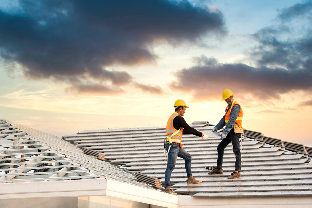 roof repair on a home
