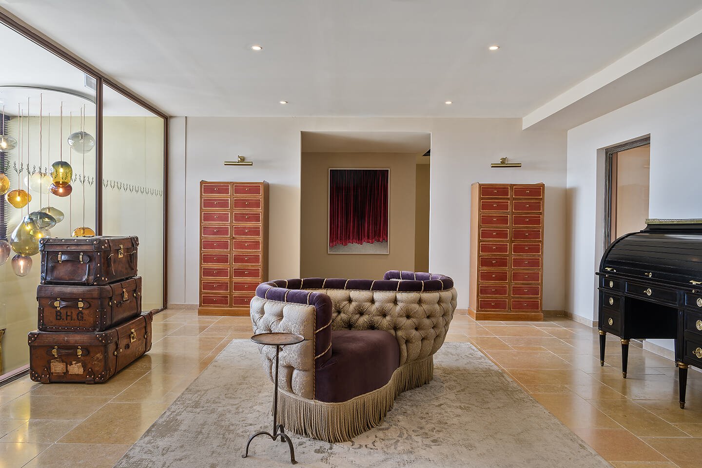 La Coquillade Resort lobby