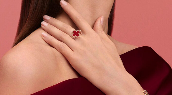 The Alhambra Carnelian from Van Cleef & Arpels Van Cleef & Arpels has introduced the Alhambra Carnelian