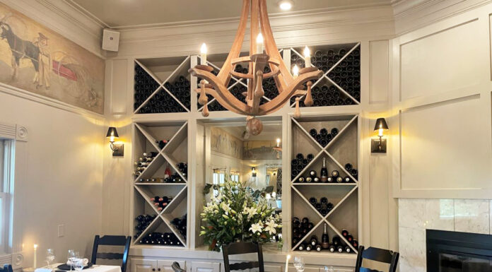 Chef Jackson Clark and The Farmhouse Inn Dining room at The Farmhouse Inn