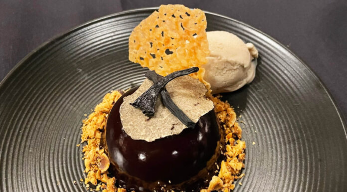 Pinot Noir and Truffles, a Match Made in Heaven Dish with truffles around it