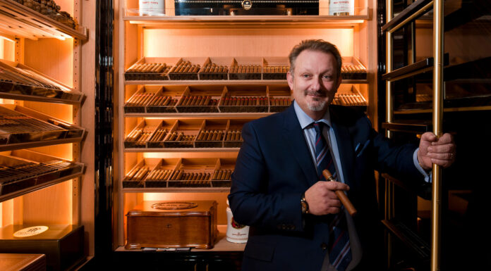 Wellesley’s Cigar and Cognac Experience Giuseppe Ruo Cigar Sommelier