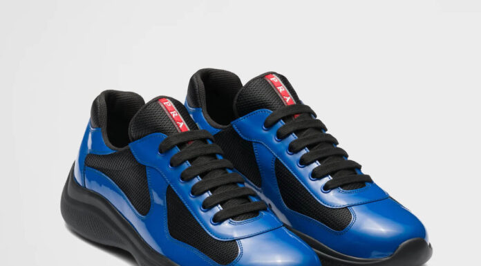 Men’s Fashion is Looking Very Blue This Season Prada shoes