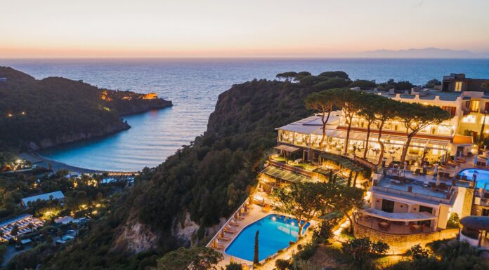 Discover Ischia’s Hidden Gem, San Montano Resort & Spa San Montano Resort & Spa at night