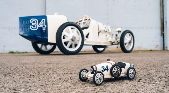 Vintage Timelessness Reinvented: Introducing the Bugatti Baby II TLCC Bugatti Baby II in USA