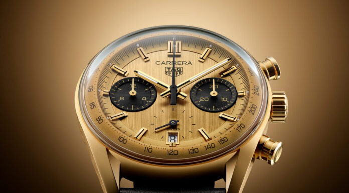 TAG Heuer Unveils A New Carrera Chronograph In Gold Tag Heuer Carrera Chronograph in Gold