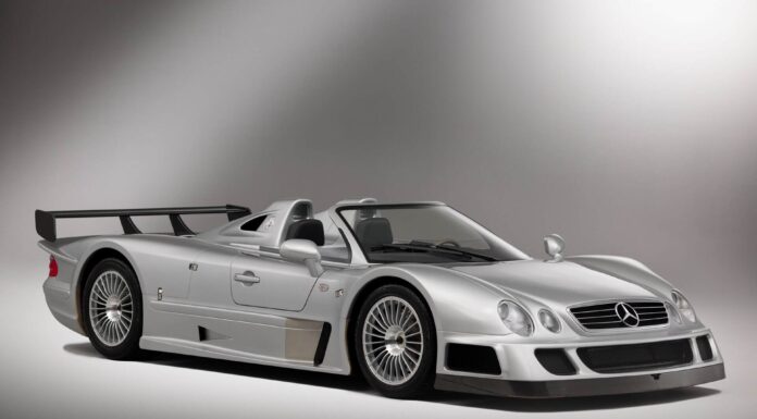Las Vegas Grand Prix Hosts Auction For Star-Studded Hypercars 2002 Mercedes Benz CLK GTR Roadster