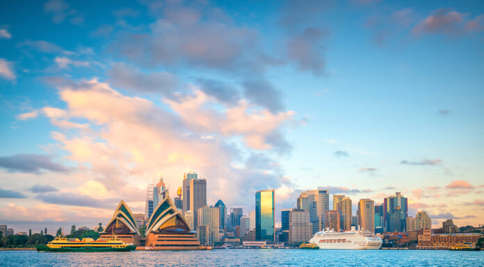 The Best Luxury Travel Experiences to indulge in while visiting Australia Downtown Sydney skyline in Australia