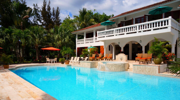 Dive into Luxury: Transforming Your Home with a Swimming Pool Luxury Swimmingsuit at home. Photo by William