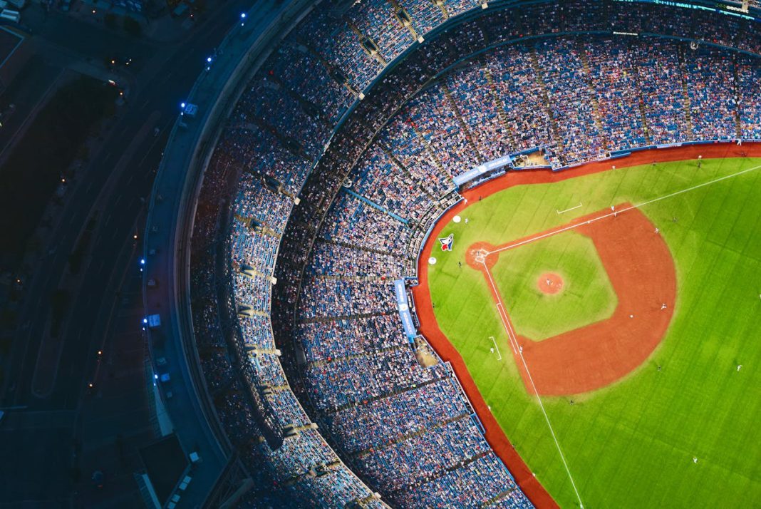 Baseball field. Photo via Canvas by Tim Gouw