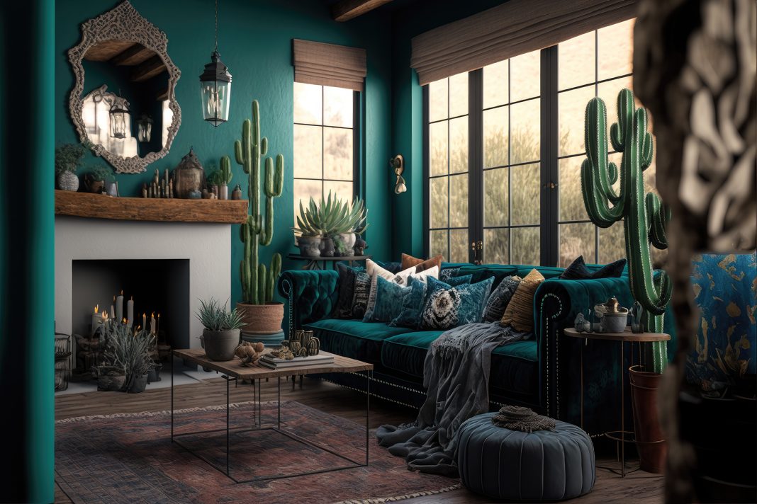Beautiful Living Room Interior in your home. Photo via free AdobeStock_423887026