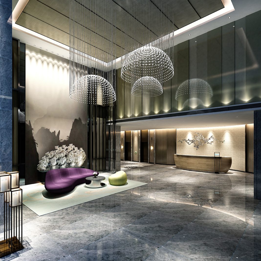 Exquisite and elegant lobby for true connoisseurs. Photo via Adobe Free Stock Images