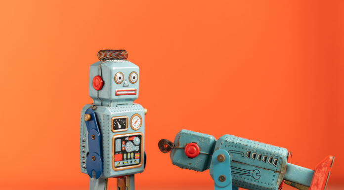 Rediscover Nostalgia: Vintage Toys for Sale Vintage retro robot tin toy. Photo via Adobe Free Stock Images
