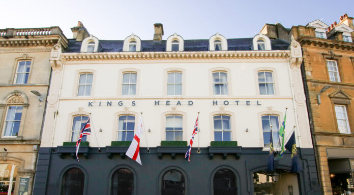 The Kings Head Hotel, a 5 Star Hotel in Cirencester, Cotswolds The King's Head Hotel facade