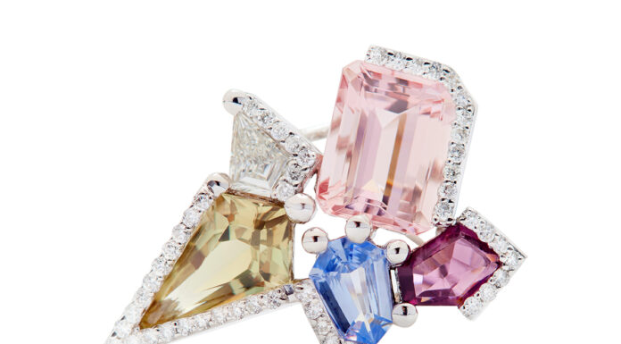 Faith Hilda takes the Jewelry World by Storm with her Bespoke Jewelry Creations BOUQUET BROOCH by Faith Hilda