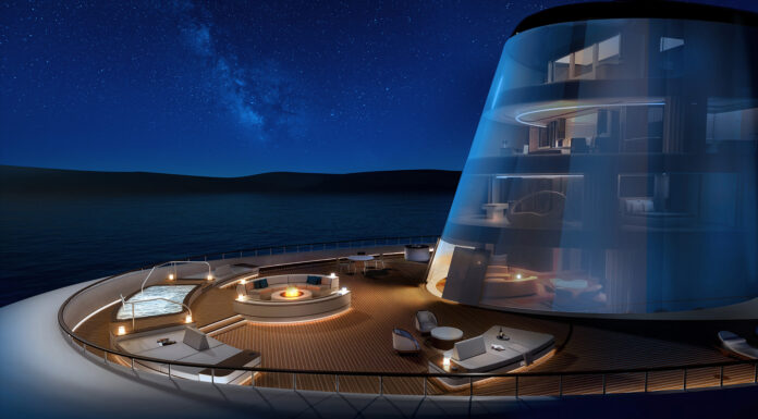 Four Seasons Yachts Unveils Inaugural Itineraries to the Caribbean and Mediterranean Four Season Yacht Funnel Suite Exterior